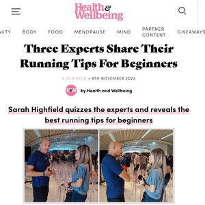 Health & Wellbeing, Running Tips