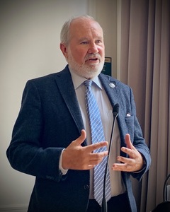 DW speaking at AEJ Oct 2023