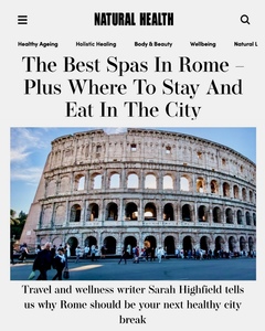 Natural Health, Rome, 4 November