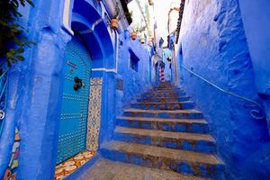 Blue town of chefchaouen