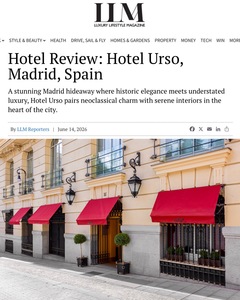 Luxury Lifestyle Magazine, Hotel