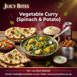 Vegetable Curry (Spinach & Potat