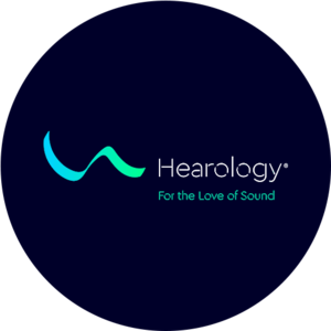hearology logo social Media