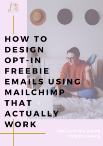 how to design opt-in emails usin