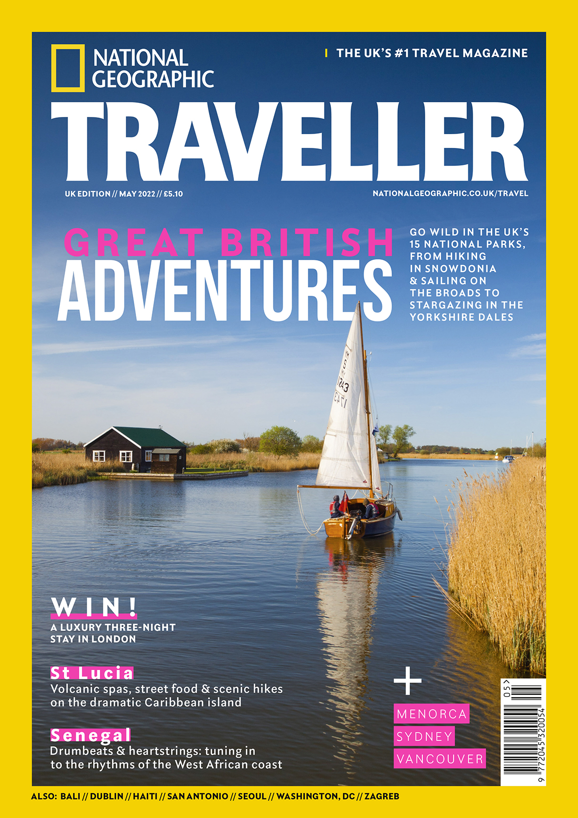 National Geographic Traveller (UK) May 2022 AVAILABLE ON NEWSSTANDS NOW