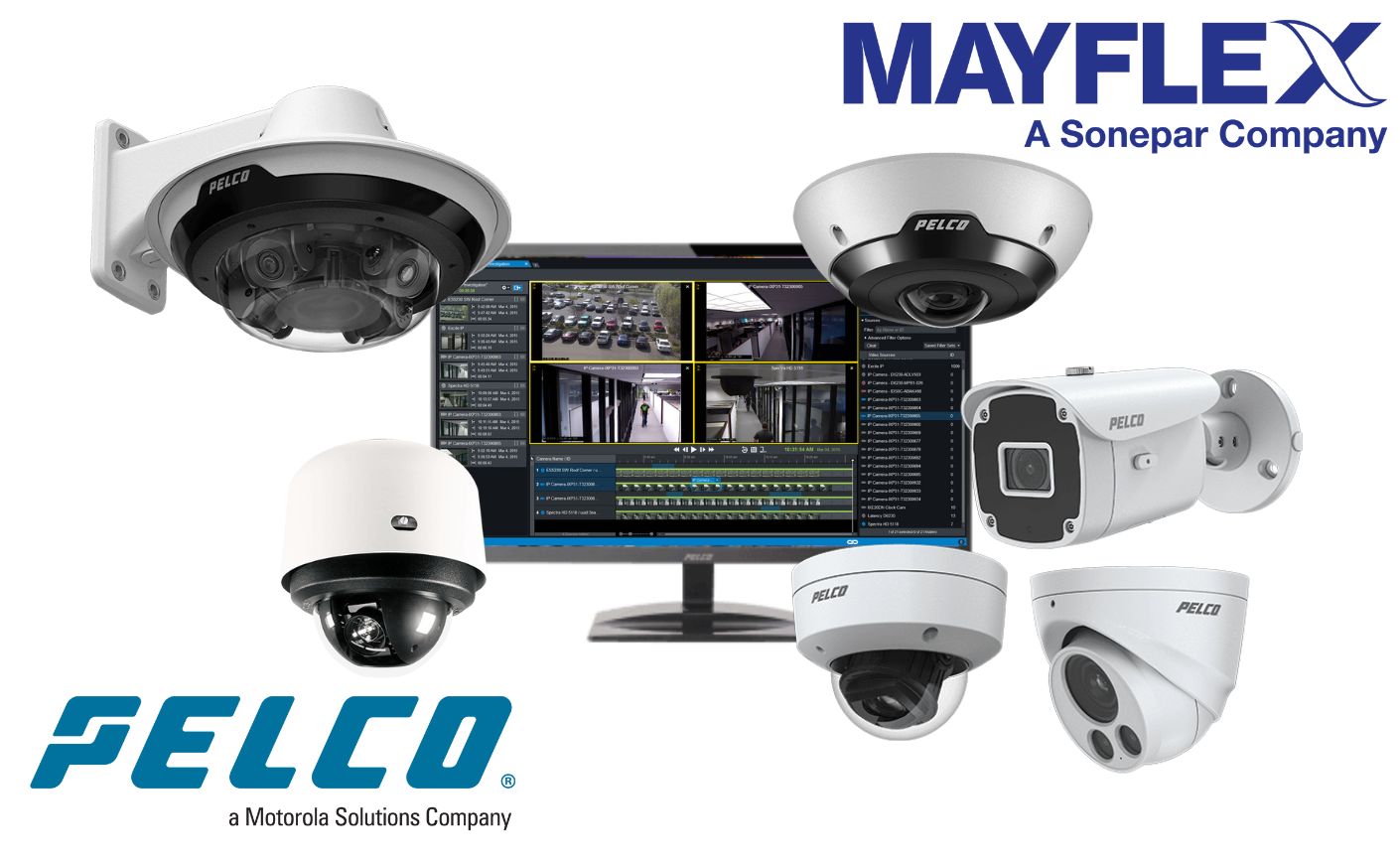 Mayflex becomes a UK distributor for Pelco’s Security and Surveillance ...