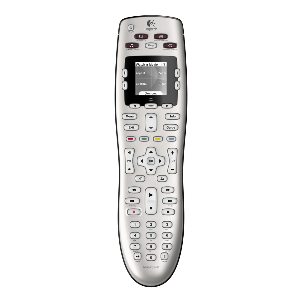 logitech harmony kodi remote