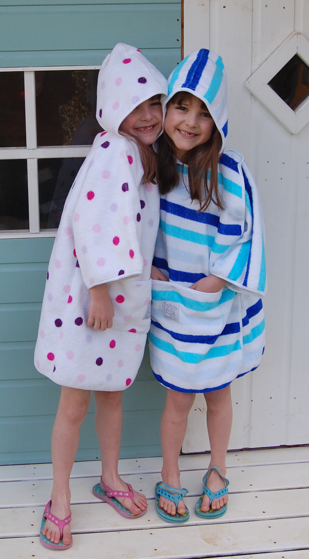 childrens towelling all in one