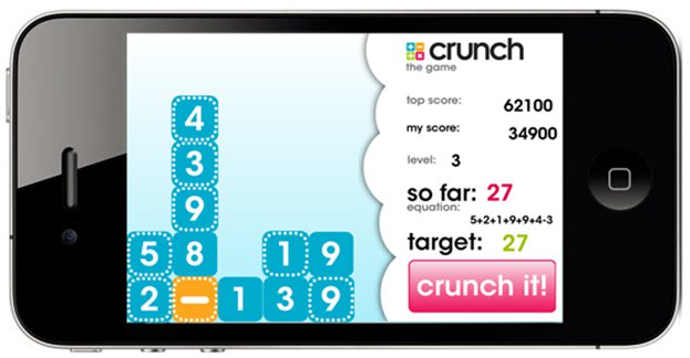 crunch meaning video game