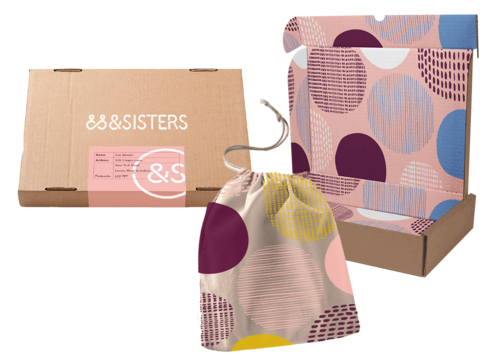 &SISTERS customised subscription box