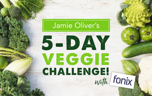 Jamie Oliver's 5-day Veggie Challenge