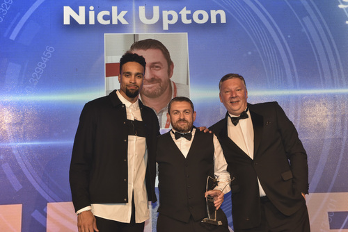 Ventrica&#039;s Nick Upton receiving award