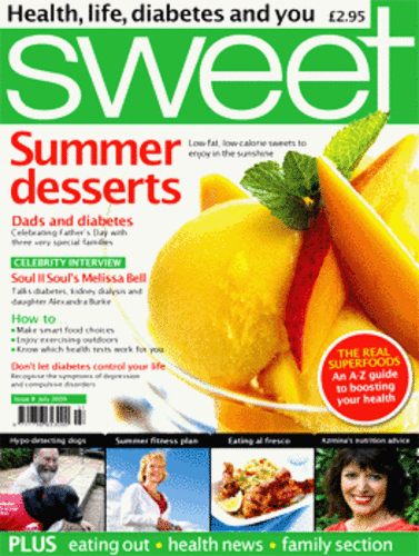 Current issue of Sweet magazine