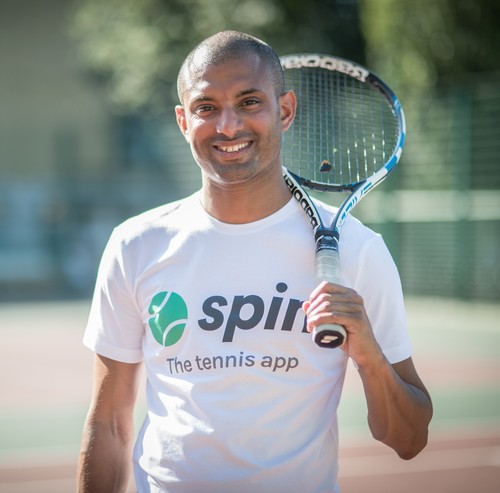Ganesh Rao Founder Spin Tennis App