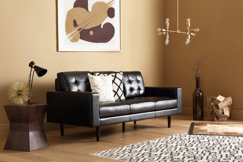 Carlton Black Sofa - &pound;399.99