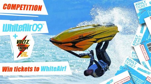 Voltz Competition Win White Air Tickets