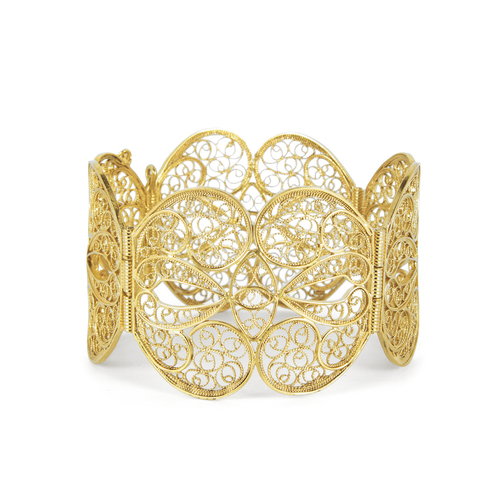 Filigree Butterfly Bangle