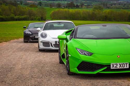 The Supercar Trio driving experience