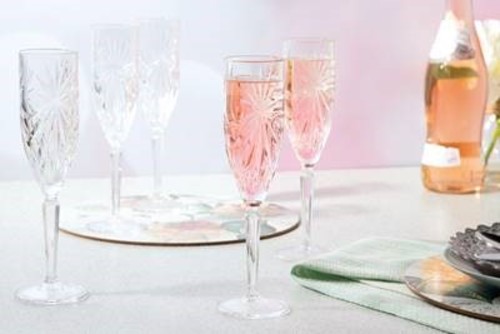 RCR Oasis 6-Piece Champagne Glasses