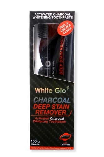 White Glo’s Charcoal Toothpaste 