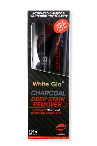 White Glo&rsquo;s Charcoal Toothpaste 