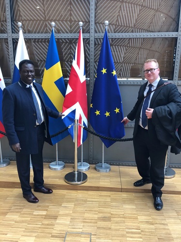 Pierre Kirk and Pacelli Ndikumana