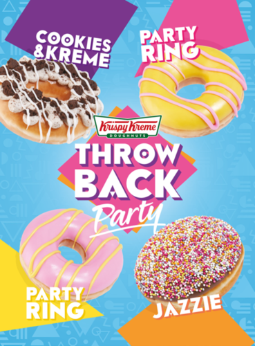 Krispy Kreme&#039;s new &lsquo;Throw Back&rsquo; r