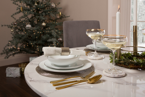 Savoy Marble Table - Christmas - &pound;349.99