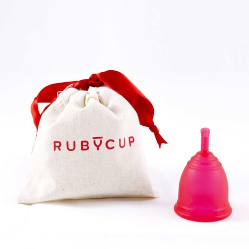 Ruby Cup with Cotton Pouch