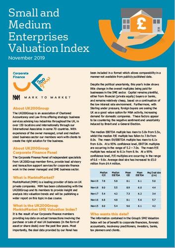 SME Valuation Index 2019 