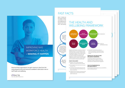 NHS Making it Happen guide cover + pages