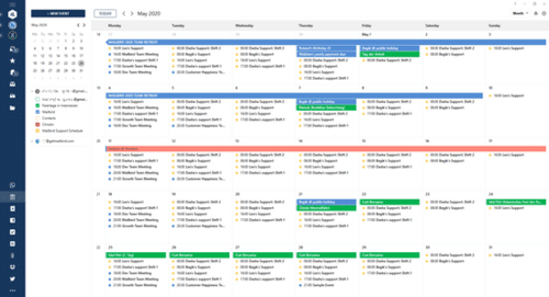 mailbird calendar works with ical