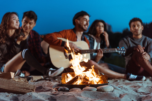 Sharing and Playing Music Outdoors 