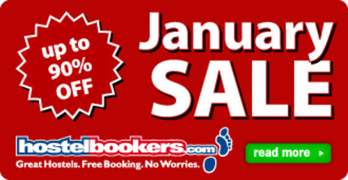 HostelBookers.com January Sale