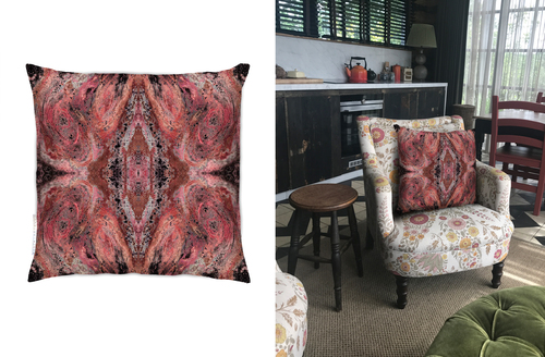 Blend celestial cushions + floral prints