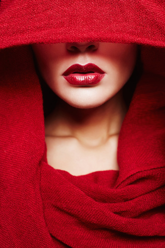 Radiant in red