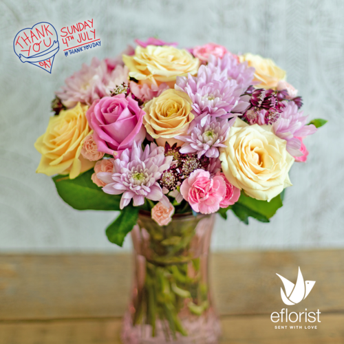 Thank You Day bouquet Eflorist