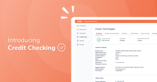 Credit checking with Chaser