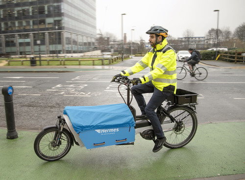 Hermes Leeds Bike Deliveries