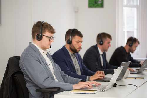 Citrus Ornge's Telemarketing team