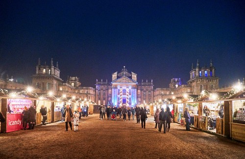 Blenheim Christmas Market. 