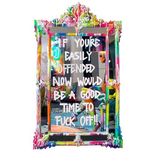 IF YOU&#039;RE EASILY OFFENDED MIRROR &pound;3500