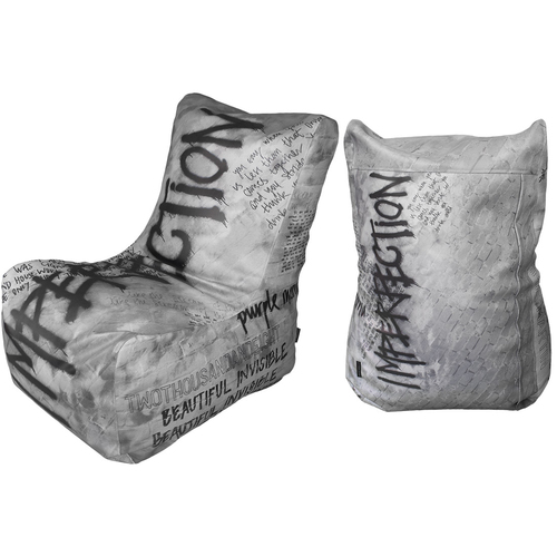 GREY IMPERFECTIONS BEAN BAG &pound;850