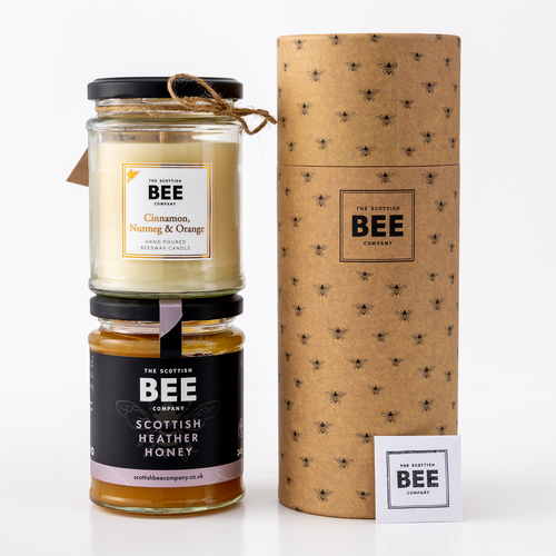 Heather Honey and Candle Gift 