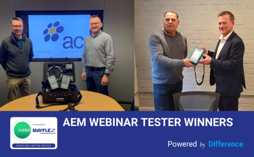 AEM Tester Winners