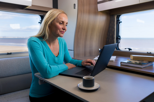 Working from Anywhere - in a motorhome