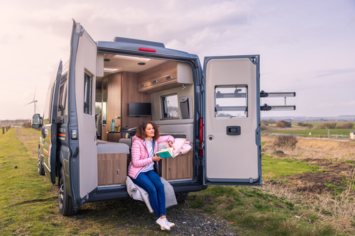 Working From Anywhere - Swift campervan