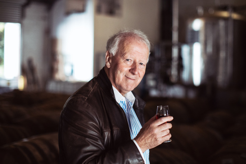 Billy Walker in a GlenAllachie Warehouse