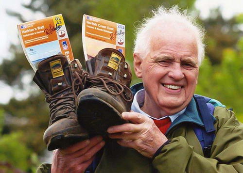 Ron ready for Hadrian&#039;s Wall in 2010