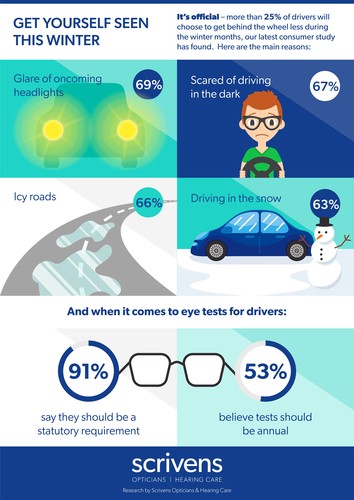 Winter Driving infographic